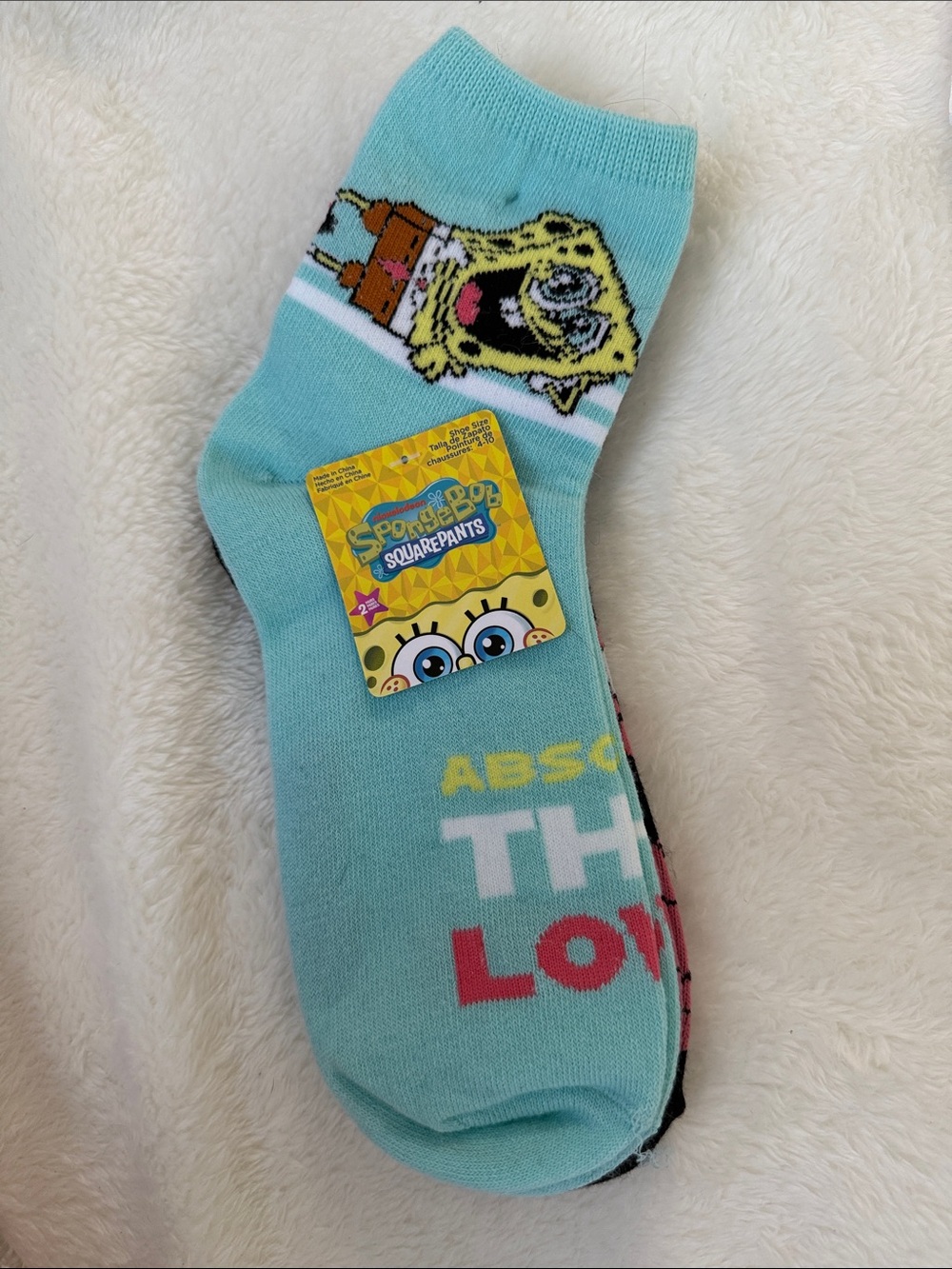 SpongeBob Squarepants Socks 2-Pack